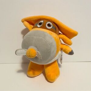 Super Wings Sunny Plush Orange Airplane Stuffed Animal
Toy 8”